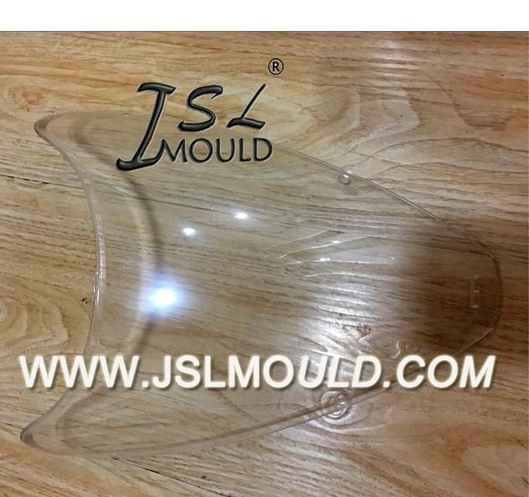 Injection Plastic Motorcycle Visor Glass Mould