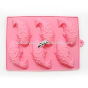 6 Fishes Cake Mold Tray Nicole Baking Mold Silicone Mold Cake B0187