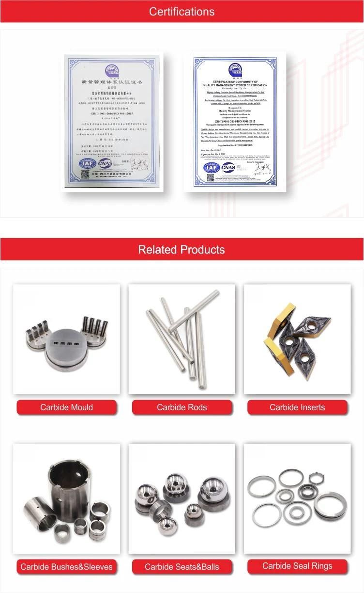 Tnmg160408 Powder Metallurgy Die for Pressing CNC Turning Insert