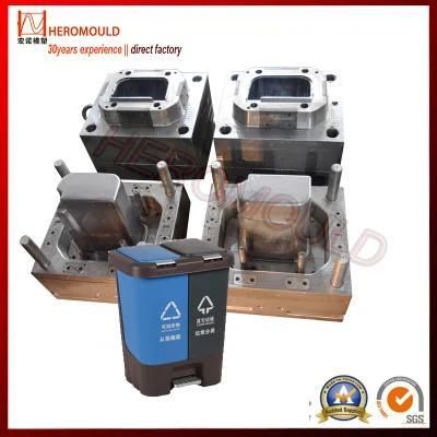 Popular Plastic 20L Classified Trash Bin Mould From Heromould