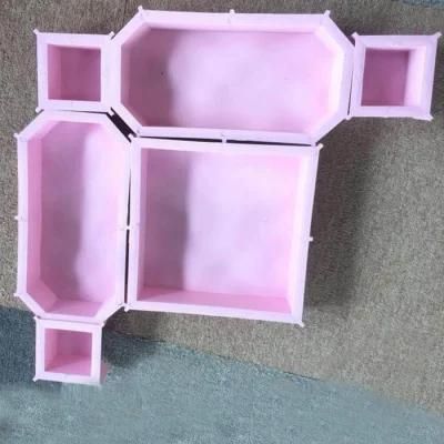 Wave Shape Garden DIY Interlocking Paver PVC Plastic Mould