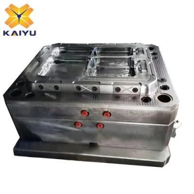 Double Cabin Food Container Mould Injection Molding Plastic Box with Beiutiful ...