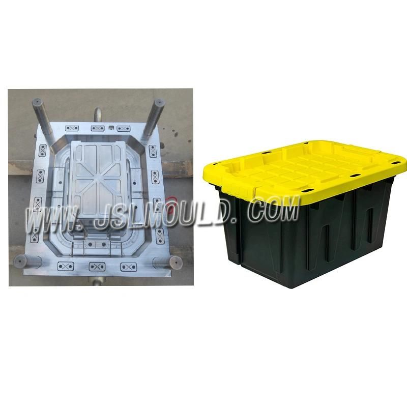 Injection Plastic 15 Gallon Storage Bin Tote Mold