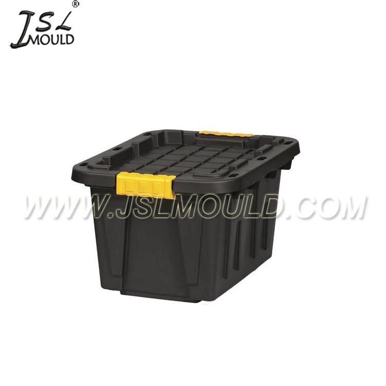 Heavy Duty Injection Plastic Storage Tote Bin Mould