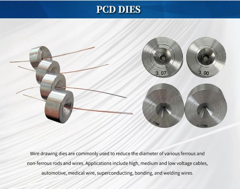 PCD Dies for Copper Wire Drawing Factory