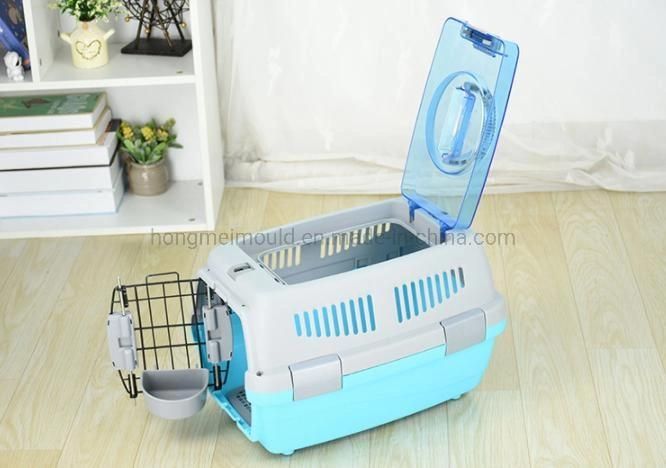 Cheapest Household Top Quality Pet House Injection Mould Dog Cat Cage Injection Mould Pet Transport Cage Mould OEM