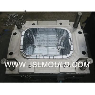 Customized Injection Plastic Shopping Basket Trolley Mould