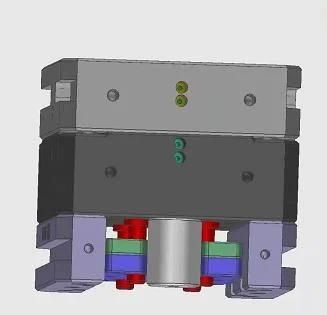 Customized Auto Transmission Gearbox Casting Aluminum Die Casting Parts