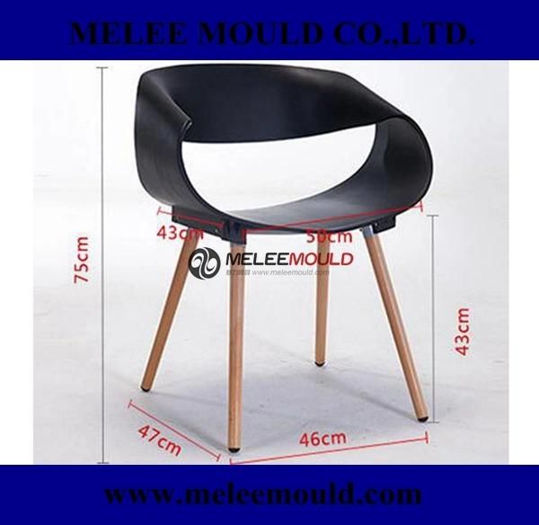 Plastic Stackable School Chair Mould with 15-1/2-Inch Height Seat