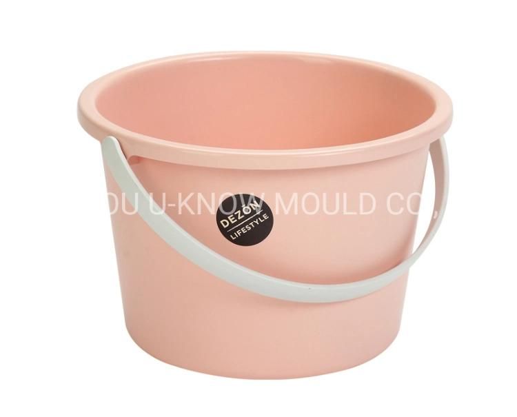 Household Bucket Injection Mould Plastic Bucket Mold with Lid