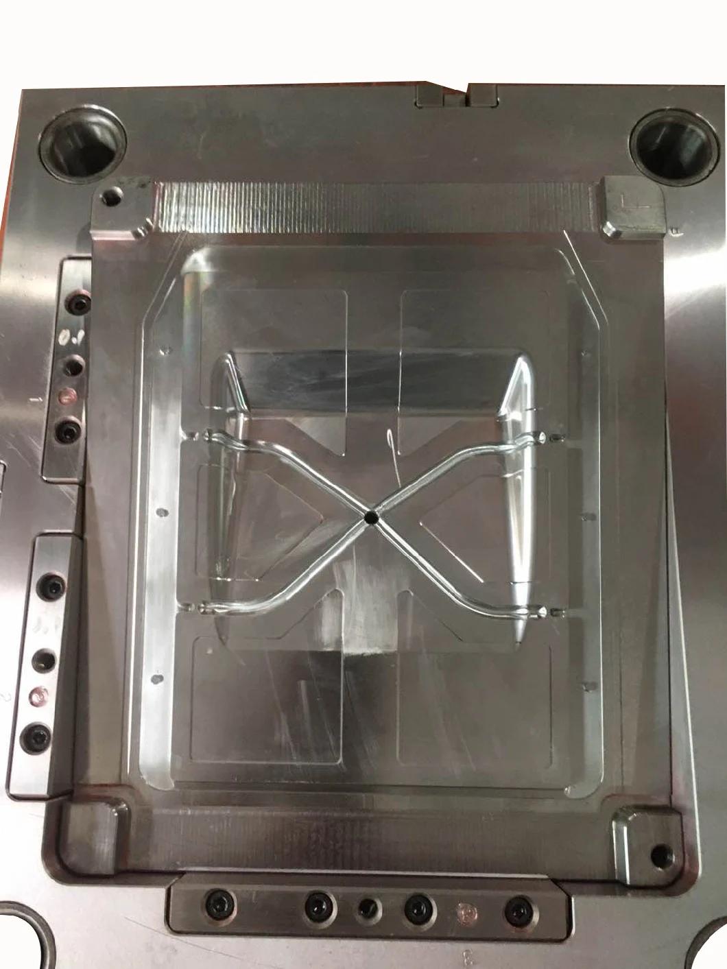 White Plastic Processing Parts in Factoty