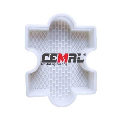 Plastic Rubber Pavement Mould Concrete Block Interlocking Paver Mold