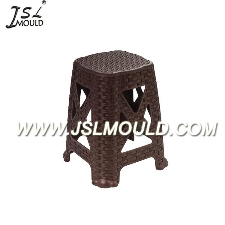 China Injection Plastic Rattan Stool Mould