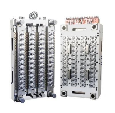 2 Self Lock 12 Cavity Pet Plastic Preform Mould with Hot Runner Injection Plastic Preform ...
