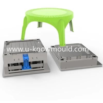 Plastic Round Child Reinforced Antiskid Stool Mold/Plastic Table Injection Mould