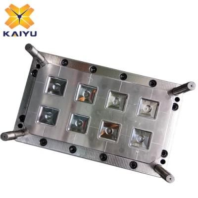 Transparent Square PS Box Mould Plastic Cosmetic Container Lid Injection Mold