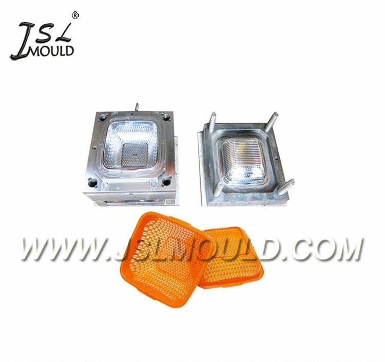 Injection Plastic Rectangular Storage Basket Mould