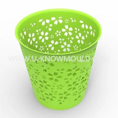 Plastic Office Household Garbage Can Mould Plastic Wastebin Injection Molds