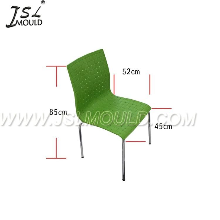 Metal Leg Plastic Chair Seat Back Mold