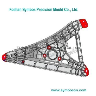 2500t High Precision Custom Mould Casting Mould Aluminium Die Casting Mould New Energy ...