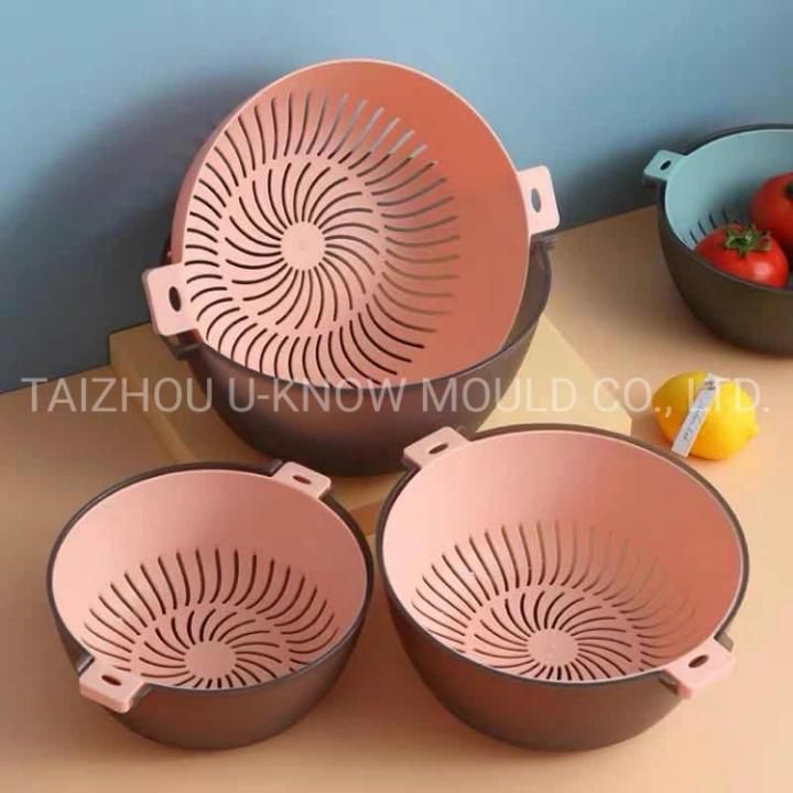 Household Fruit Basket Injection Mould Vegetable Basket Mold