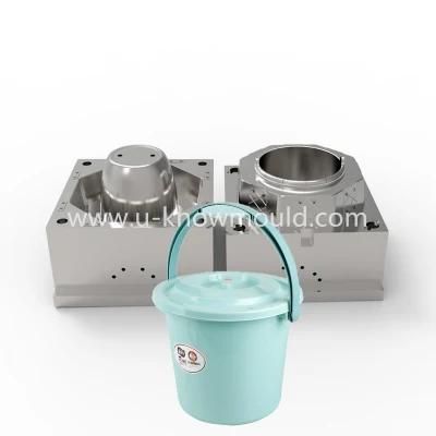 Plastic Bucket Injection Mould with Lid Professional Mold Manufacturer