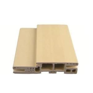 PVC U Shaped Plastic Profile Extrusion Window Frame/Door Frame Profile