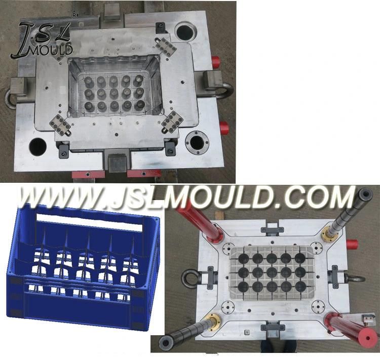 OEM Custom Injection Plastic Beer Bottle Crate Mould