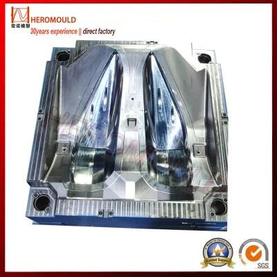 Plastic Injection Moulds Car Lamp Shade Moulds Car Light Cover Moulds PC Car Light Cover ...