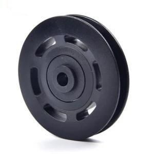 Customized Injection PA66 W 30% Glass Fiber Molded Plastic Wheel