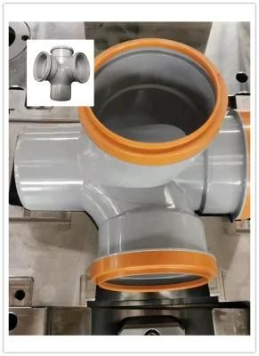 PVC 110mm X 87.5 Swept Junction Corner Branch Mould