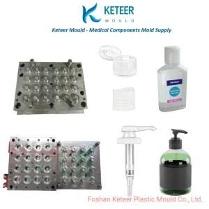 Plastic Unscrew Cap Injection Mould for Hand Sanitizer