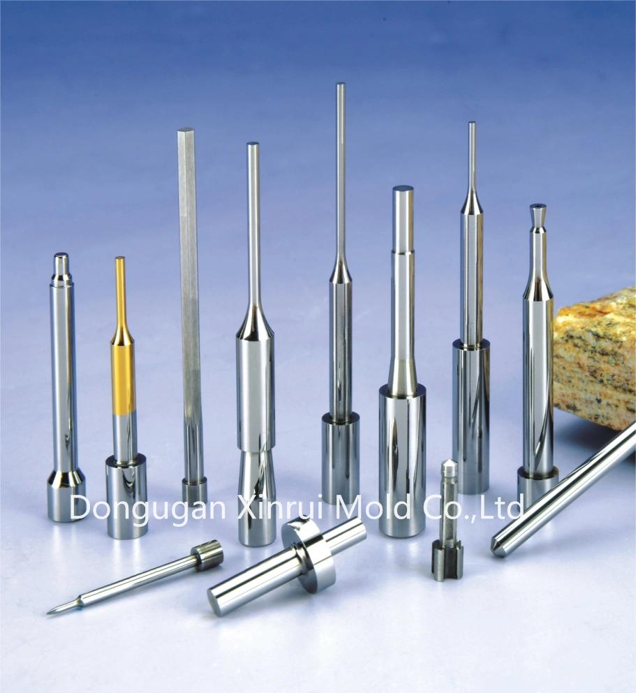 Ticn Coating Tungsten Carbide Punch Parts with Pin Spare Parts