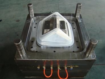 Plastic Injection Rubbish Bin Cover Mould