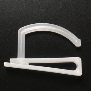 Customized Wholesale Clear Plastic Display Hanger Hook Plastic Small Items Hanger