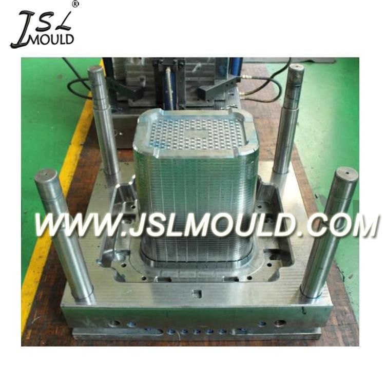 Injection Plastic Pedal Rattan Dustbin Mould