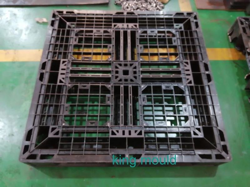 HDPE Injection Export Rackable Thin Flat Single Face Industrial Pallet Mould