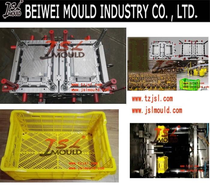 Customized Injection Plastic Vegetable Fruit Crate Mould