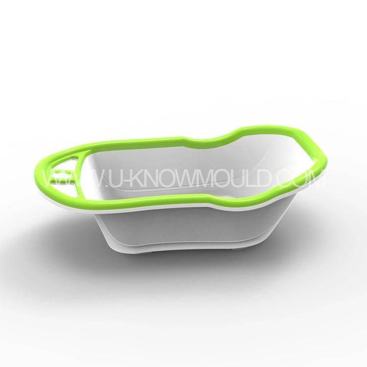 Oversize Plastic Baby Bathtub Mould with Double Color/Plastic Bathtub Mold