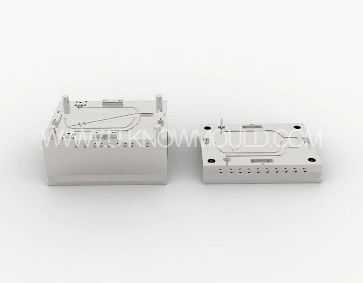 Plastic Convenience Store Plastic Basket Injection Mould with Wheels Plastic Shopping Basket Mold