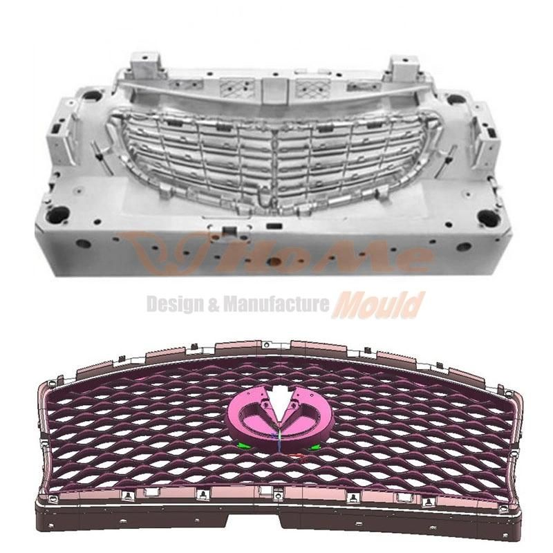 Custom High Quality Auto Grille Injection Mold Plastic Truck Car Grill Mould