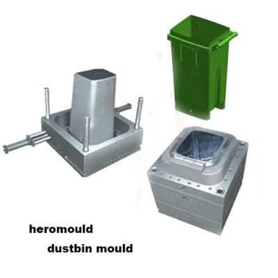 Plastic Injection Mold Plastic Outdoor Dustbin Mould Plastic 240L Dustbin Mould Plastic ...