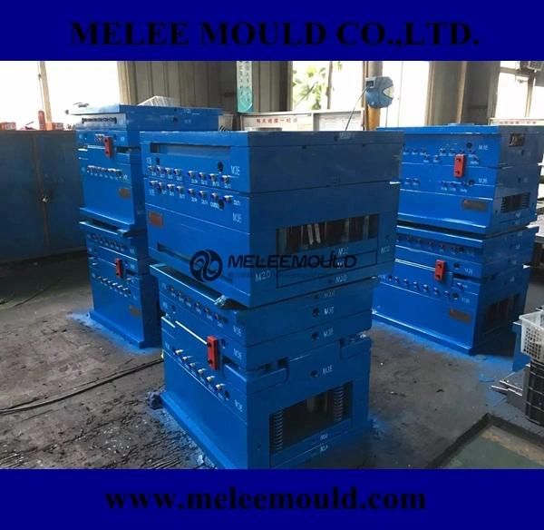 Custom Plastic Injection Used Crate Moulding Turnover Box Molding, Folded Circulating Box Collapsible Revolving Case Moulding