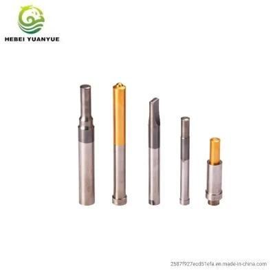 Custom High Strength Various Material Punch Pin with Tin Coating