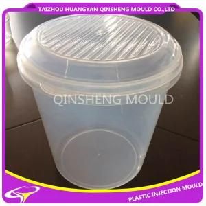 Plastic Injection PP Transparent 10L Storage Bucket Mould