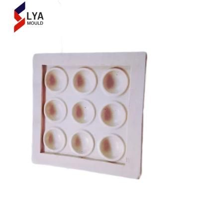 3D Tile Panels Rubber Concrete Molds for Wall Cladding