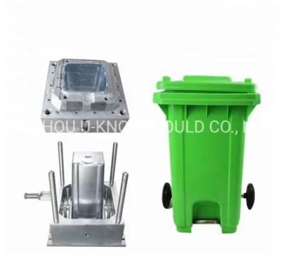 Custom Waste Bin Plastic Trash Can Mould OEM Outside Garbage Mold
