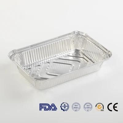 Various Shapes Aluminum Foil Container 250ml 450ml 660ml for India