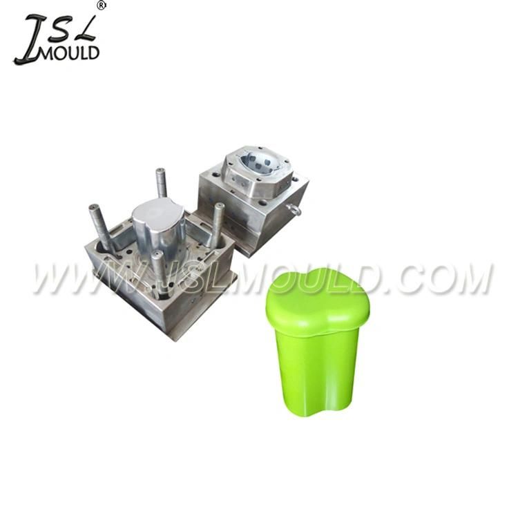 Injection Plastic Swing Lid Trash Can Mould