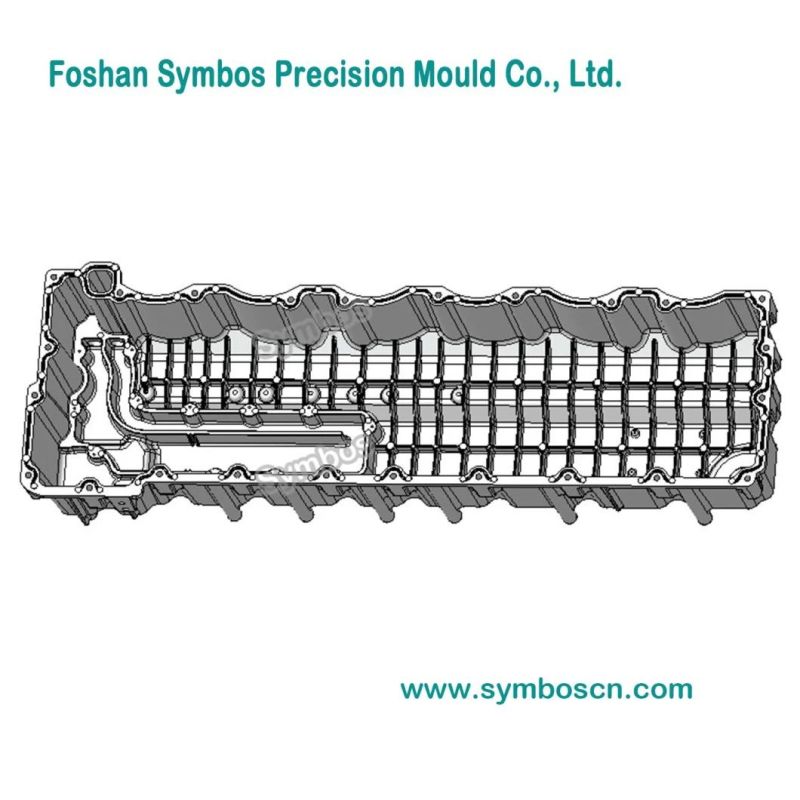 Customized High Quality Cylinder Head Cover Mold Aluminium Die Casting Die Die Casting Die for Aluminum Alloy for Automotive Commnucation Parts Eletronics